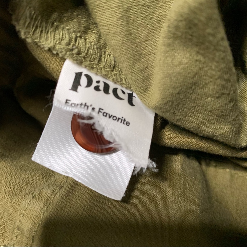 Pact Olive Green Women's Pants - Picture 8 of 9